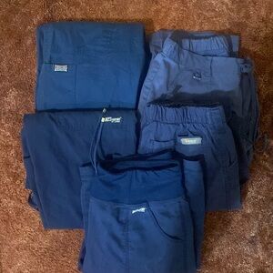 Navy scrub pants